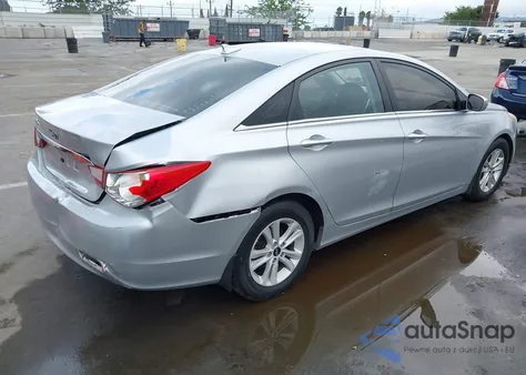 2013 Hyundai Sonata Gls из США, поврежденный, VIN 5NPEB4AC5DH726669